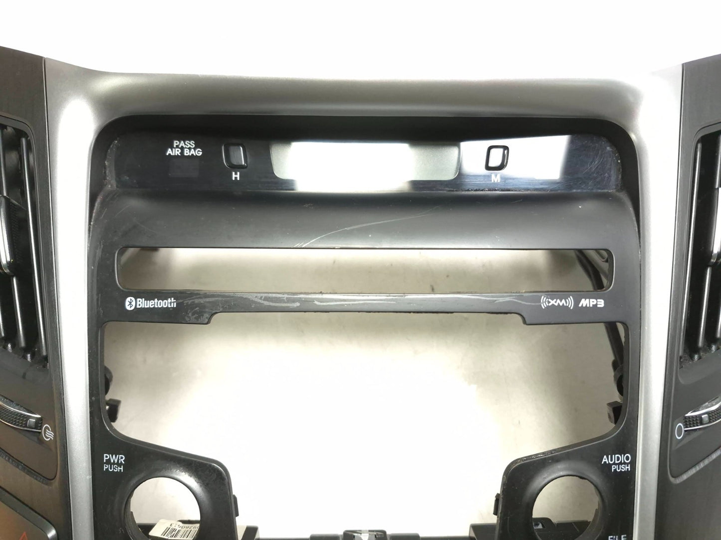 2012 Hyundai Sonata Center Climate Control Panel Bezel OEM