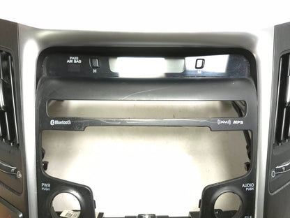 2012 Hyundai Sonata Center Climate Control Panel Bezel OEM