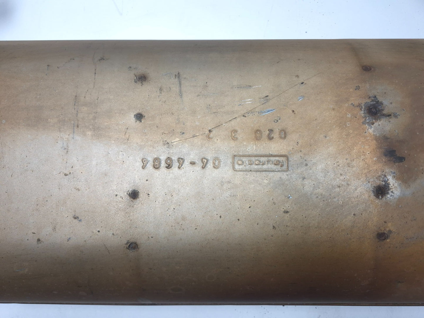 2013 Cadillac Escalade Esv Platinum 6.2l Rear Exhaust Muffler Pair OEM