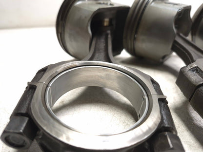 Yale Forklift V6 4.3l Engine Piston W/ Connecting Rod 6 Pcs OEM
