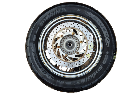 1999 Yamaha Xvs650 Front Wheel Rim W/ Tire 130/90 R16 OEM