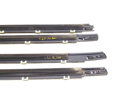 2014 - 2019 Kia Soul Door Glass Belt Seal Molding Set OEM