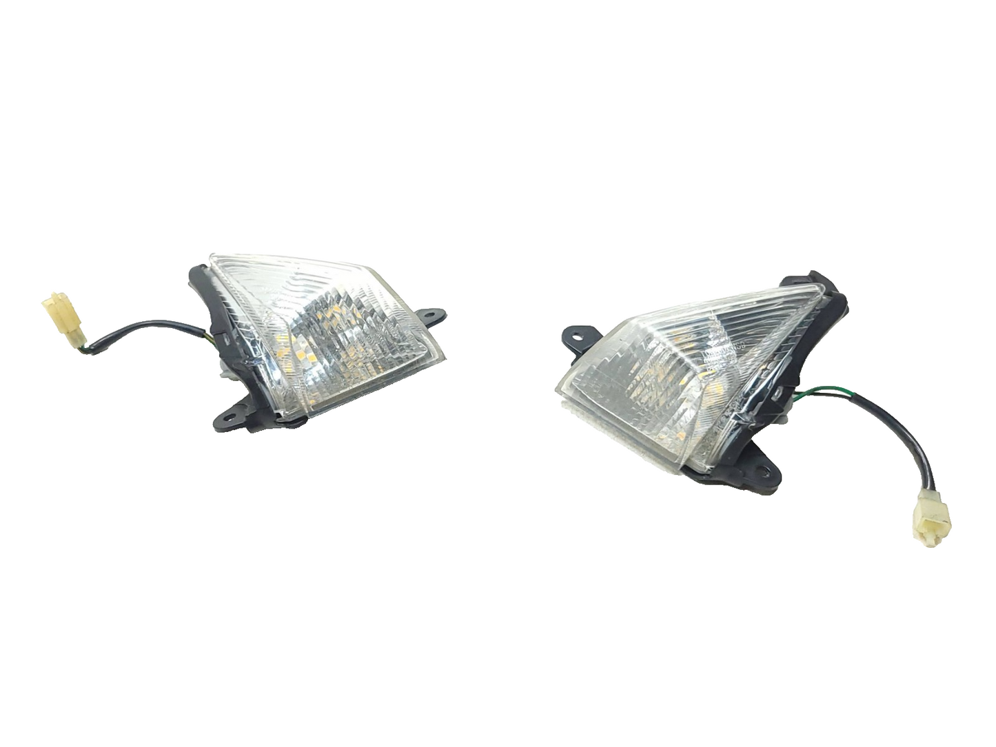 2007 Kawasaki Ninja Zx-6r Zx600  Front Right $ Left Pair Turn Signal OEM