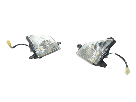 2007 Kawasaki Ninja Zx-6r Zx600  Front Right $ Left Pair Turn Signal OEM