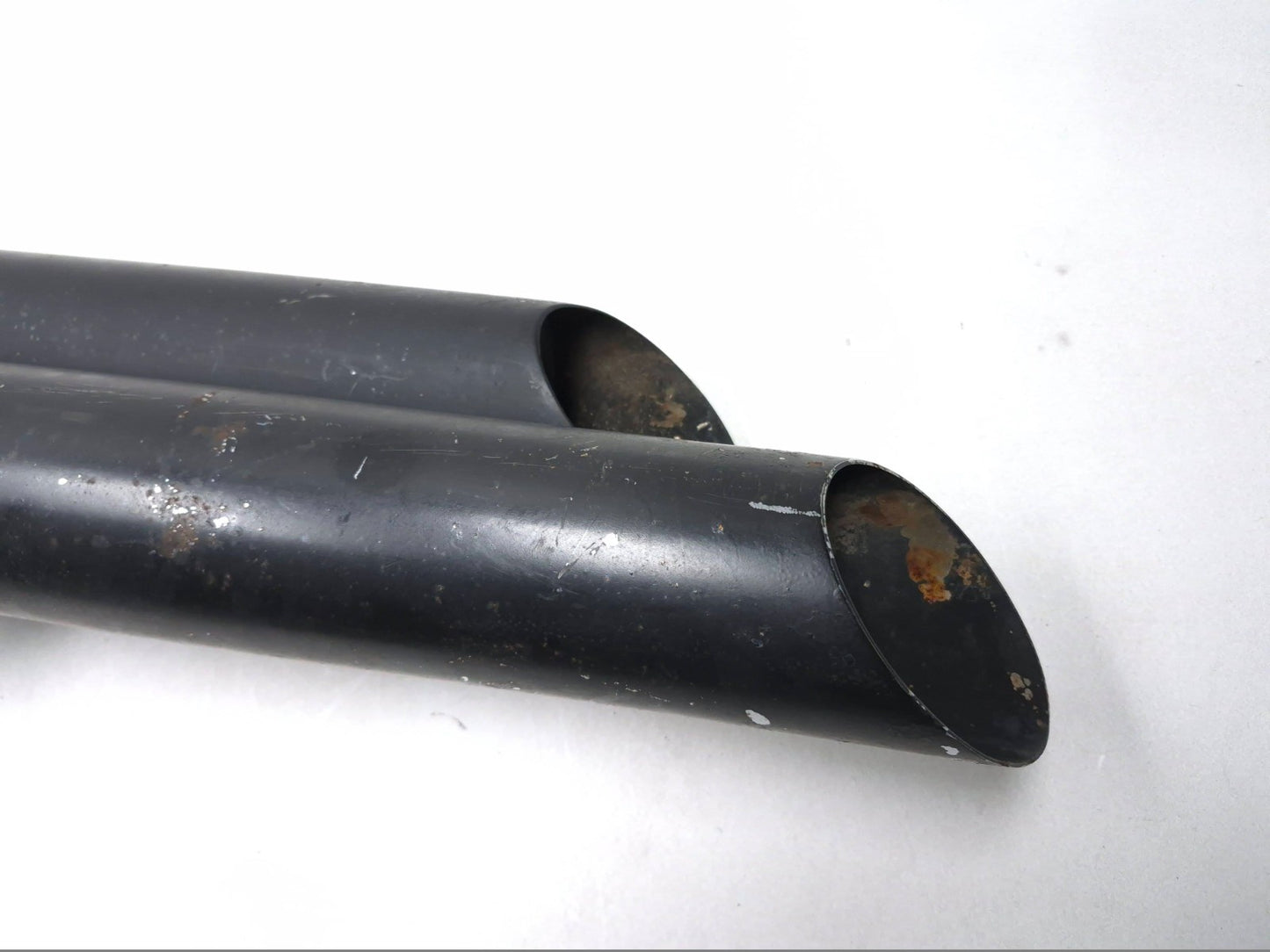 1996 Yamaha Virago Xv750 Exhaust Muffler Pipe Silencer Header OEM