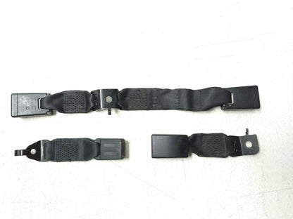 2013 BMW 328i F30 Rear Seat Belt Buckle 3 Pcs OEM