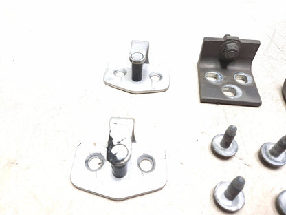 2007 Saab 9-5 Aero Front And Rear Driver Door Hinge W/ Bolts 6pcs OEM