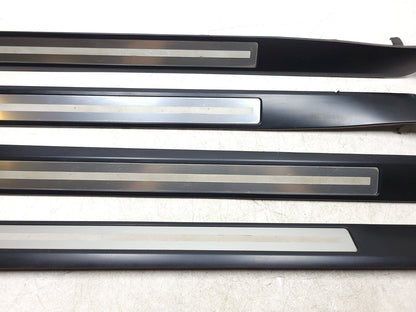 2004 - 2010 Audi A8l Door Sill Scuff Plate Trim 4pcs OEM