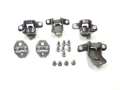 2009 Mazda Cx-7 Driver Side Door Hinge & Striker 6pcs W/ Bolt 11pcs OEM