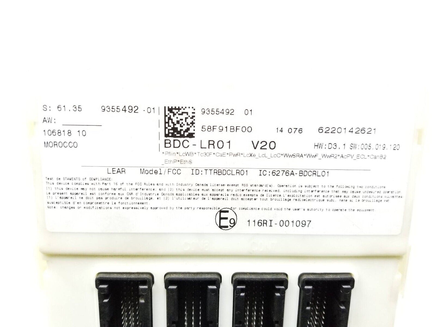 14-18 BMW X5 F15 Dme Key Cas 9355492 OEM 89k Miles✅