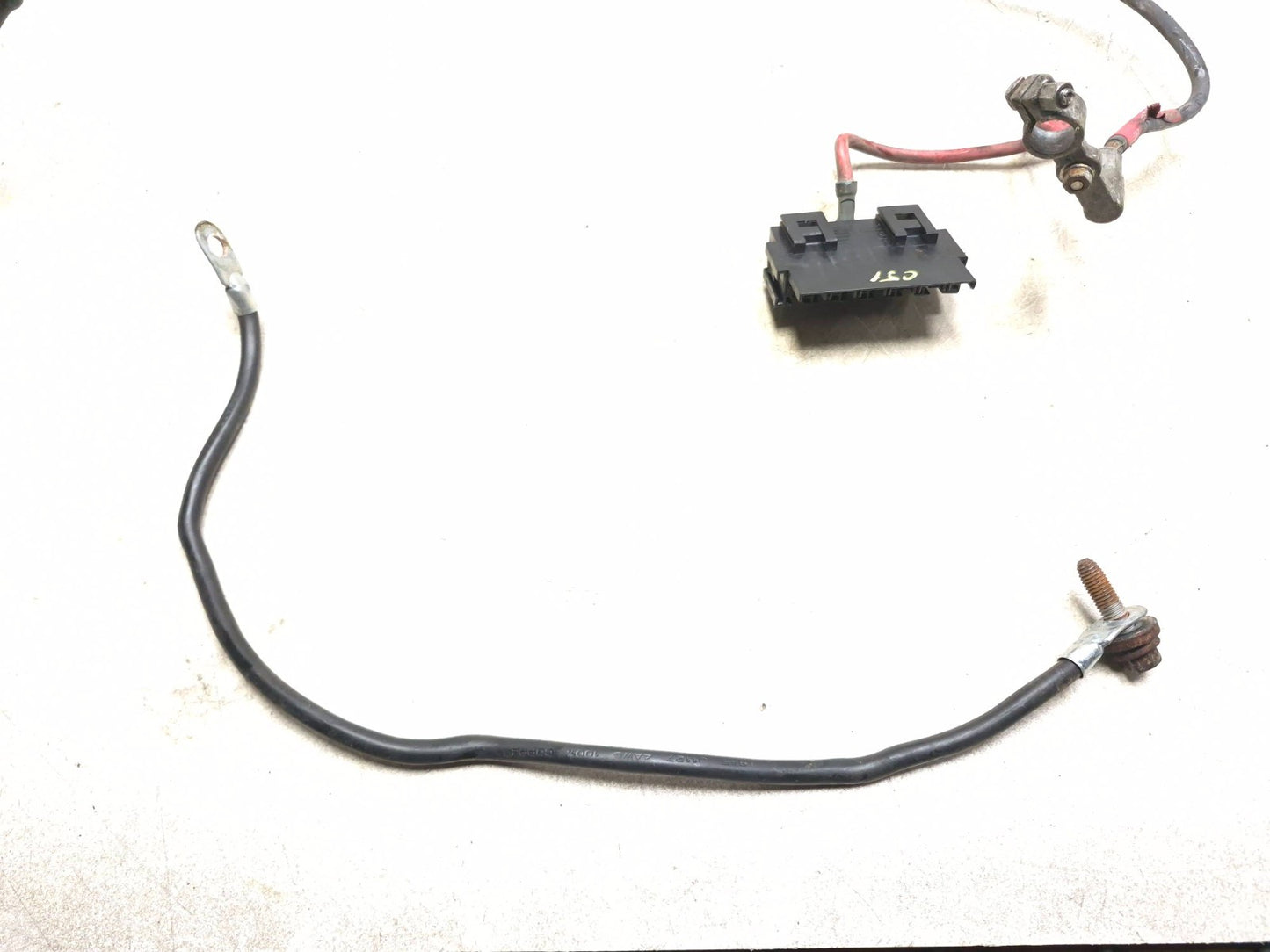 2007 Saab 9-5 Aero Positive And Negative Battery Cable OEM