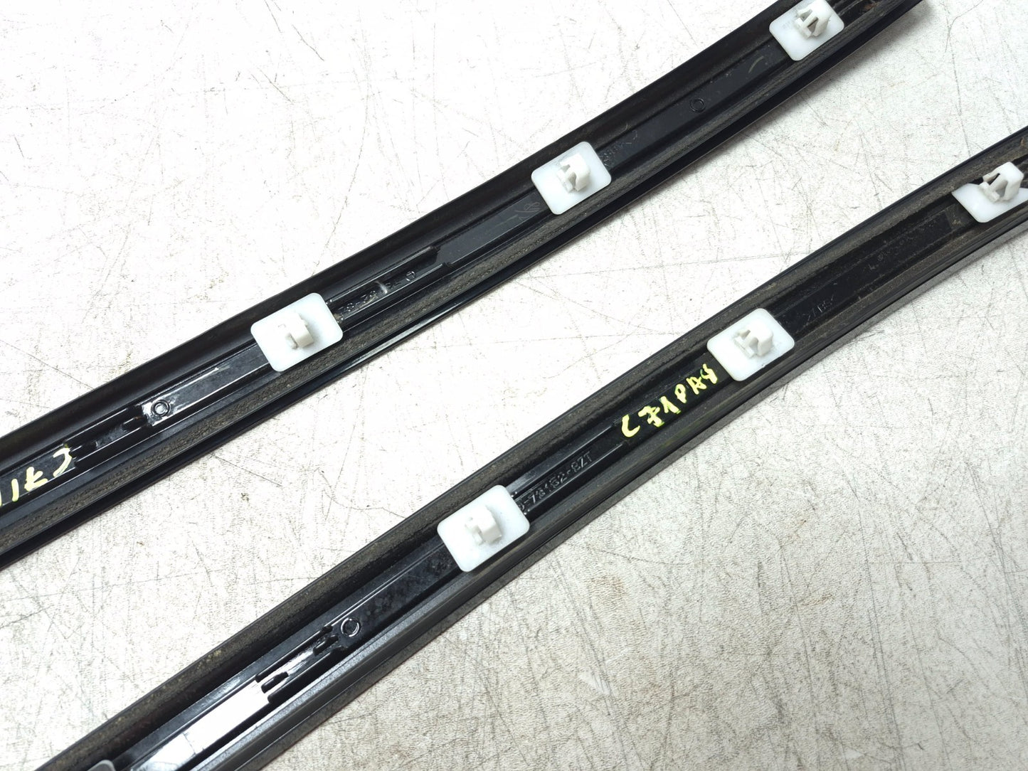 2012 Honda Cr-z Windshield Pillar Molding Cover Trim Garnish Left & Right OEM