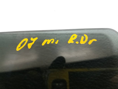 2007 Mercedes-benz Ml500 Door Window Glass Rear Driver Side Left OEM