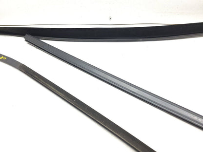 07-13 BMW E70 X5 Door Window Chanel Trim & Seal Front Driver Side Left 4pcs OEM