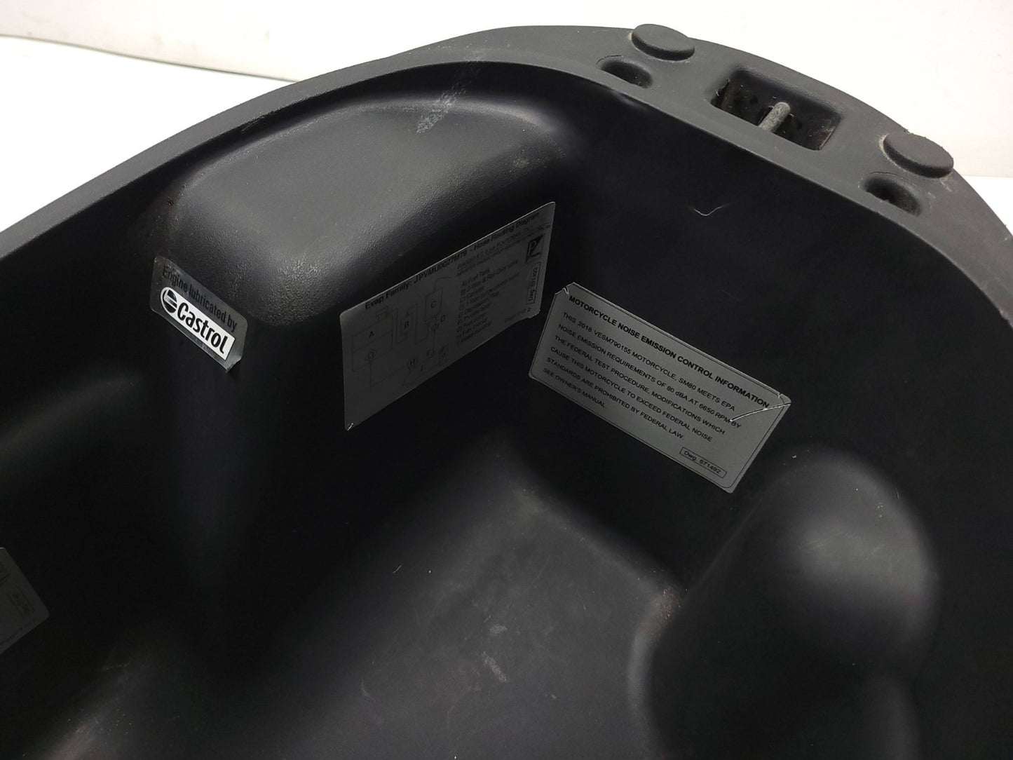 2017 Piaggio Fly Under Seat Storage Box OEM