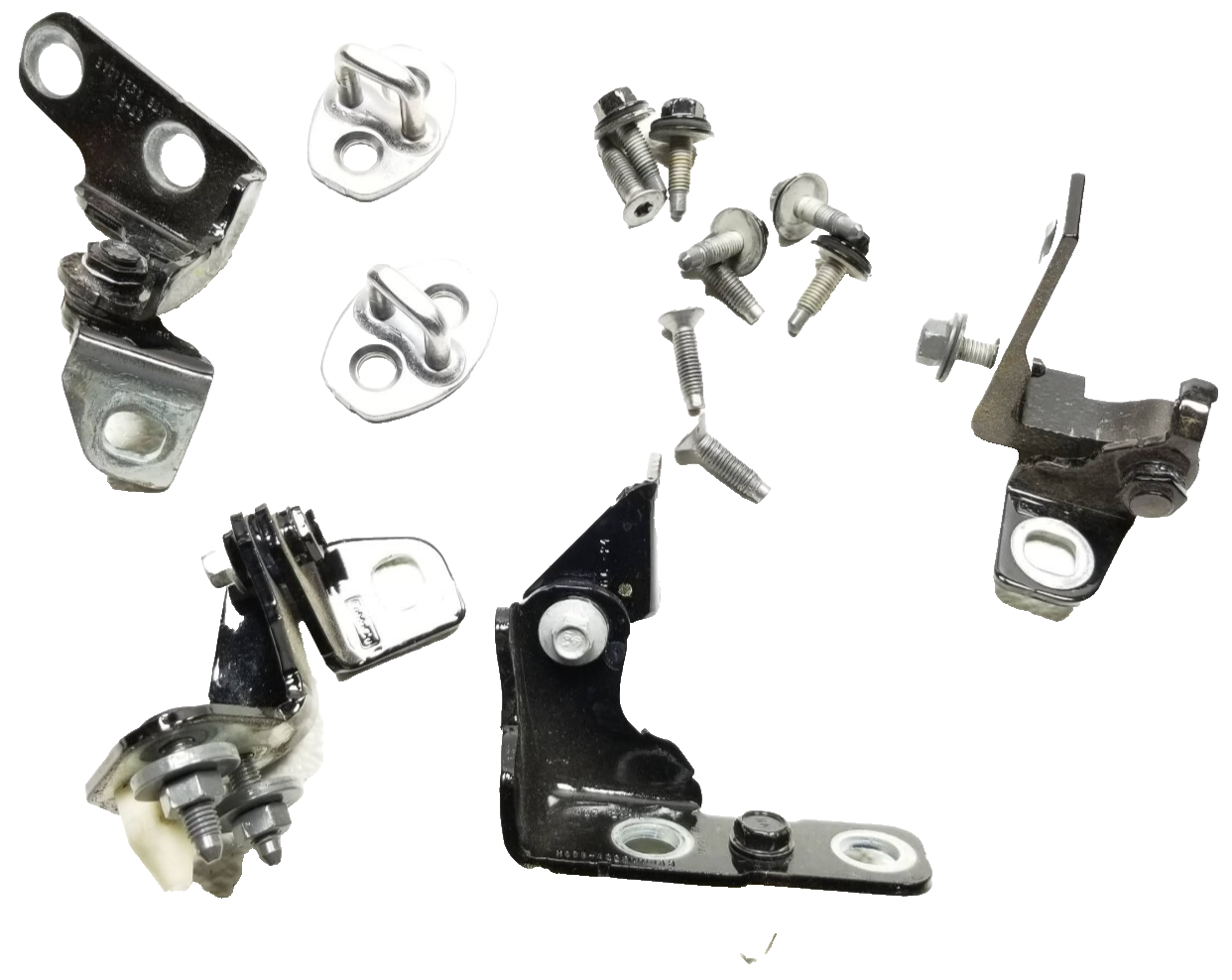 2021 Ford Bronco Sport Front Passenger Door Hinge & Latch 6pcs OEM