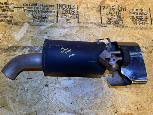 16 17 Dodge Challenger SRT 6.4l Scat Exhaust Muffler Pass Right Side OEM 12k Mi