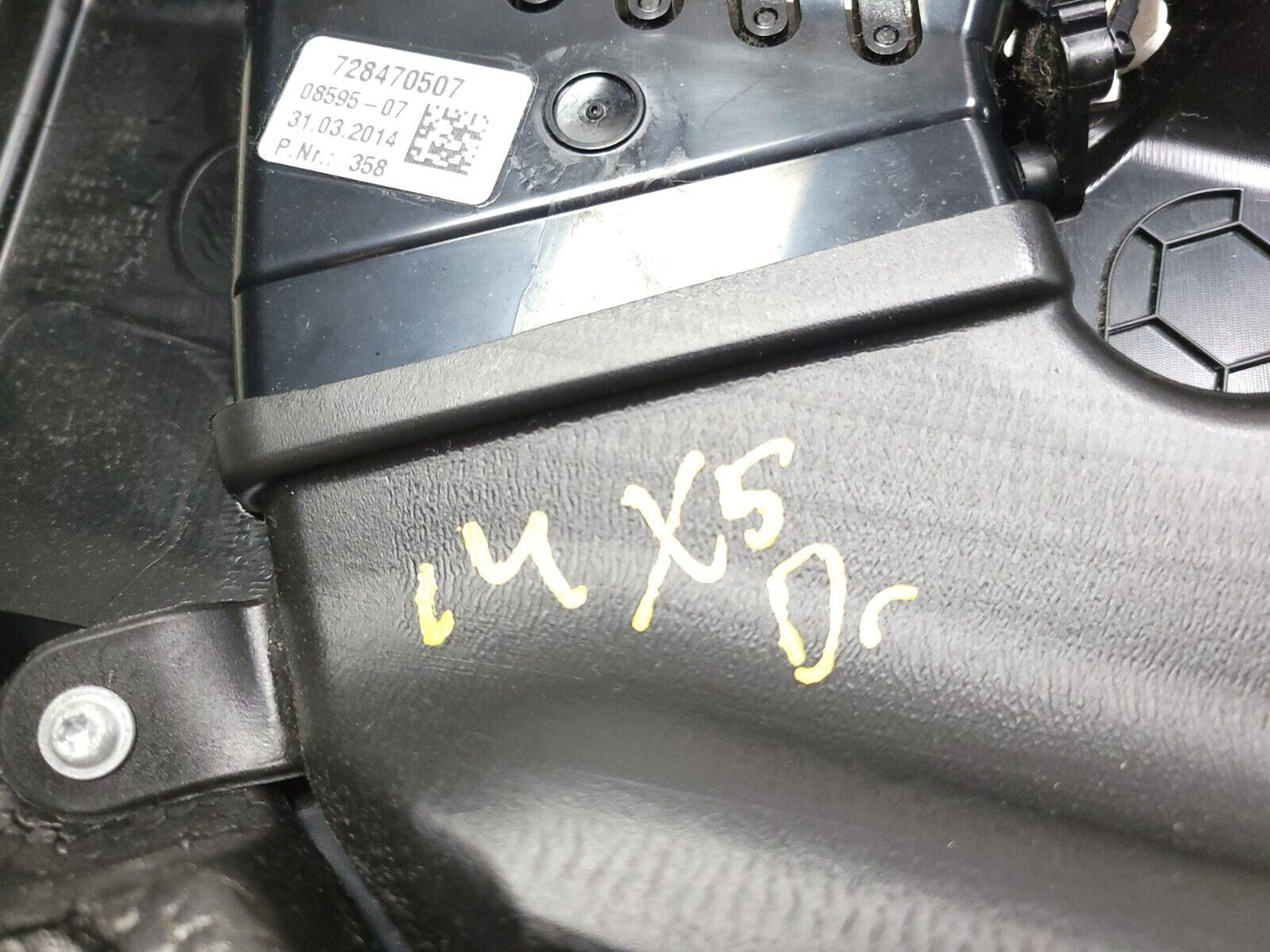 14-18 BMW X5 F15 Center B Pillar Trim Cover Left & Right OEM