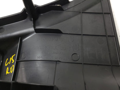 12-15 Subaru Impreza Rear Door Sill Trim Cover Left & Right Pair OEM Sedan