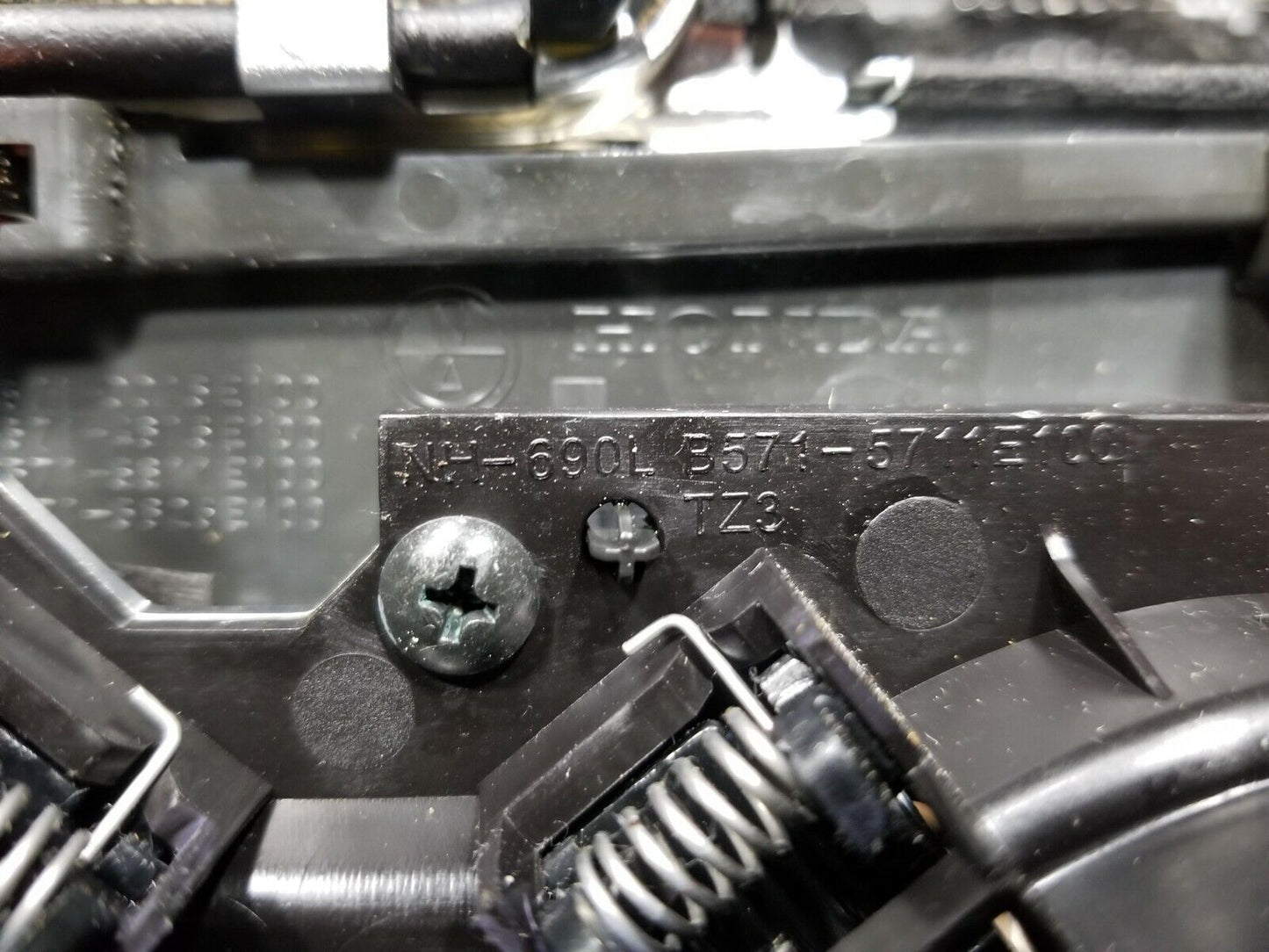 15 16 17 Acura TLX Center Console Shifter Bezel Trim Boot W/ Cup Holder OEM