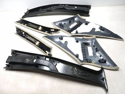 2007 Saab 9-5 Aero A-pillar & B-pillar & C-pillar Molding Trim Kit OEM
