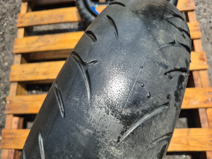 2006 Kawasaki Ninja 250 Ex250 Wheel Rim W/tire Front & Rear Pair OEM