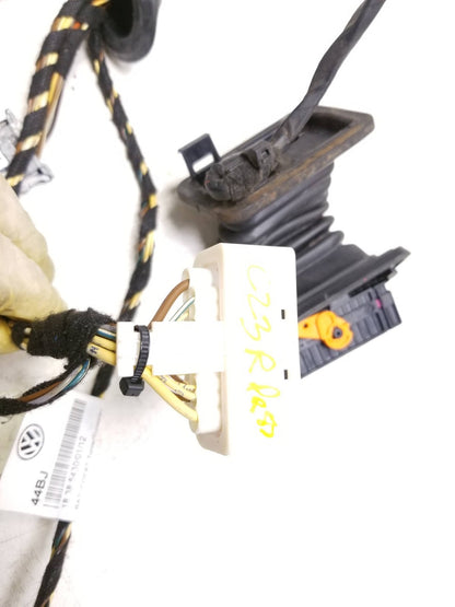 2010 - 2014 VW Golf GTI Door Wire Wiring Harness Rear Passenger Side Right OEM