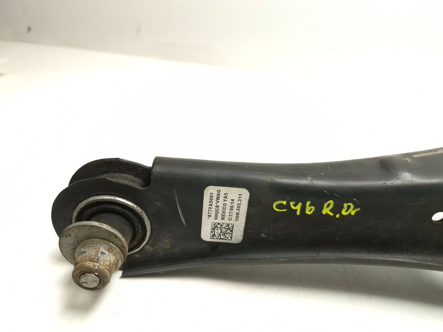 2015 Volkswagen Golf Rear Control Arm Driver Side Left 4pcs OEM