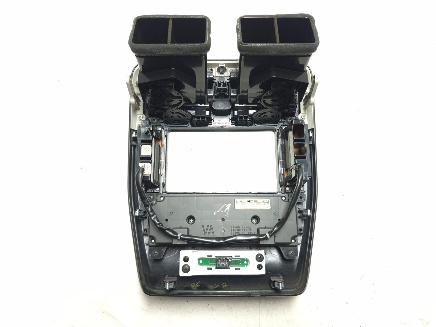 2012 Nissan Leaf Center A/c Heater Dashboard Radio Bezel Trim OEM