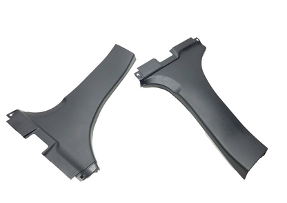 10 - 15 Mitsubishi Lancer Center B Pillar Lower Trim Panel Pair OEM 56k Miles