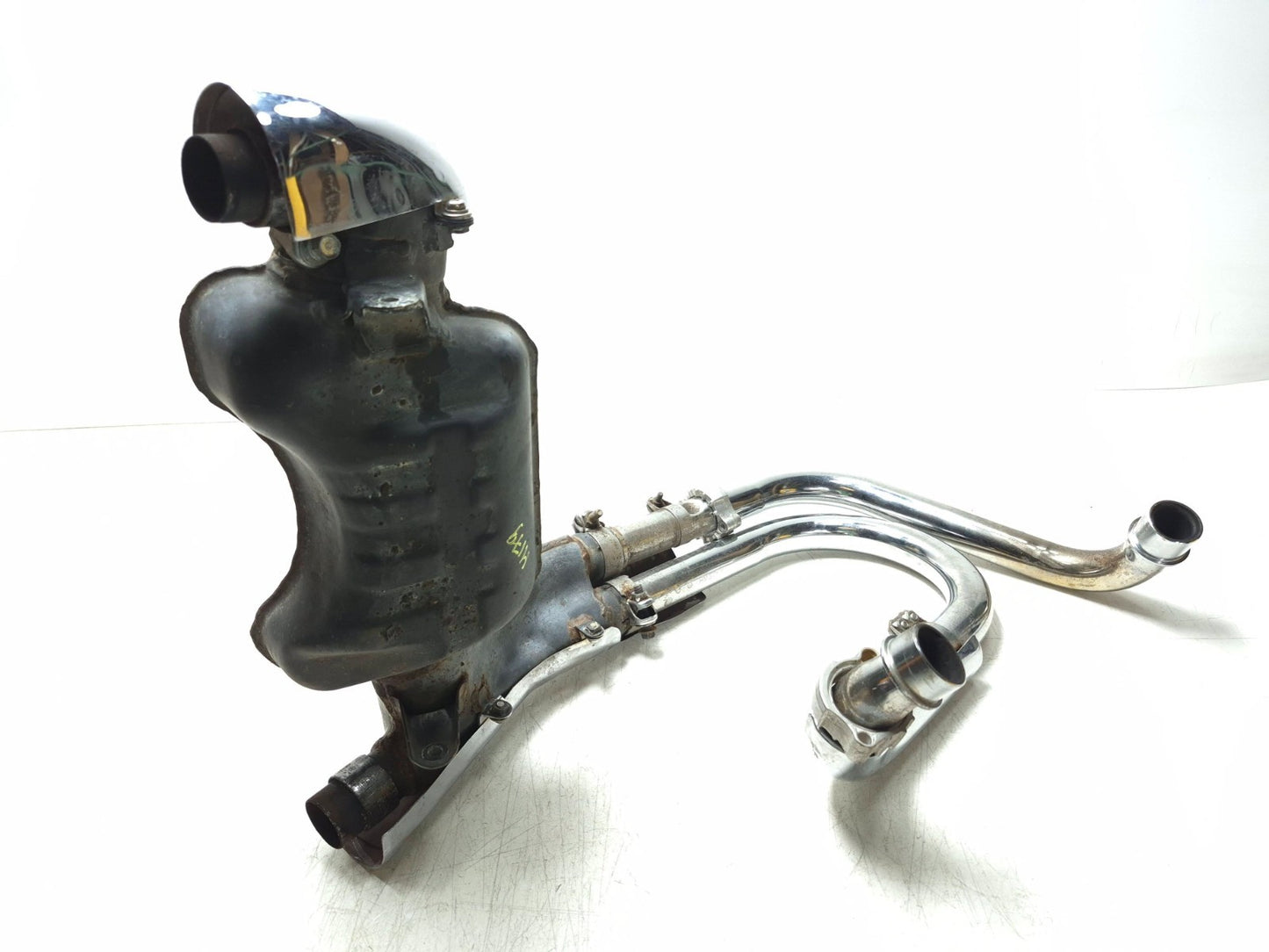 1985 Honda Shadow Vt500c Exhaust Header Pipe Assy OEM