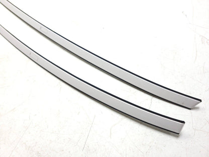 02 - 08 Jaguar X-type Roof Trim Chrome Molding 2pcs OEM 86k