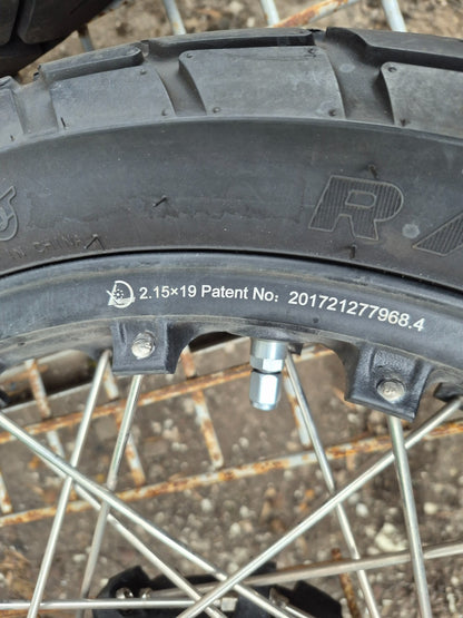 2023 Csc Rx3 Rx4 Adventure Rear & Front Wheel W/ Tire Pair R 19 R 17 OEM