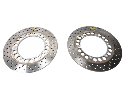 1996 Yamaha Virago Xv750 Front Brake Disc Pair OEM