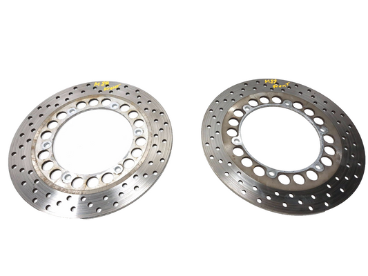 1996 Yamaha Virago Xv750 Front Brake Disc Pair OEM