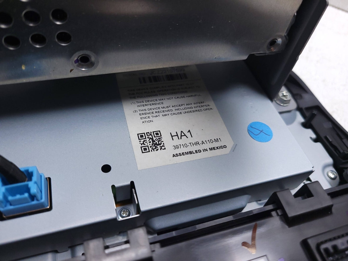 18-22 Honda Odyssey Radio Dash Center Display Screen & Receiver & Climate OEM