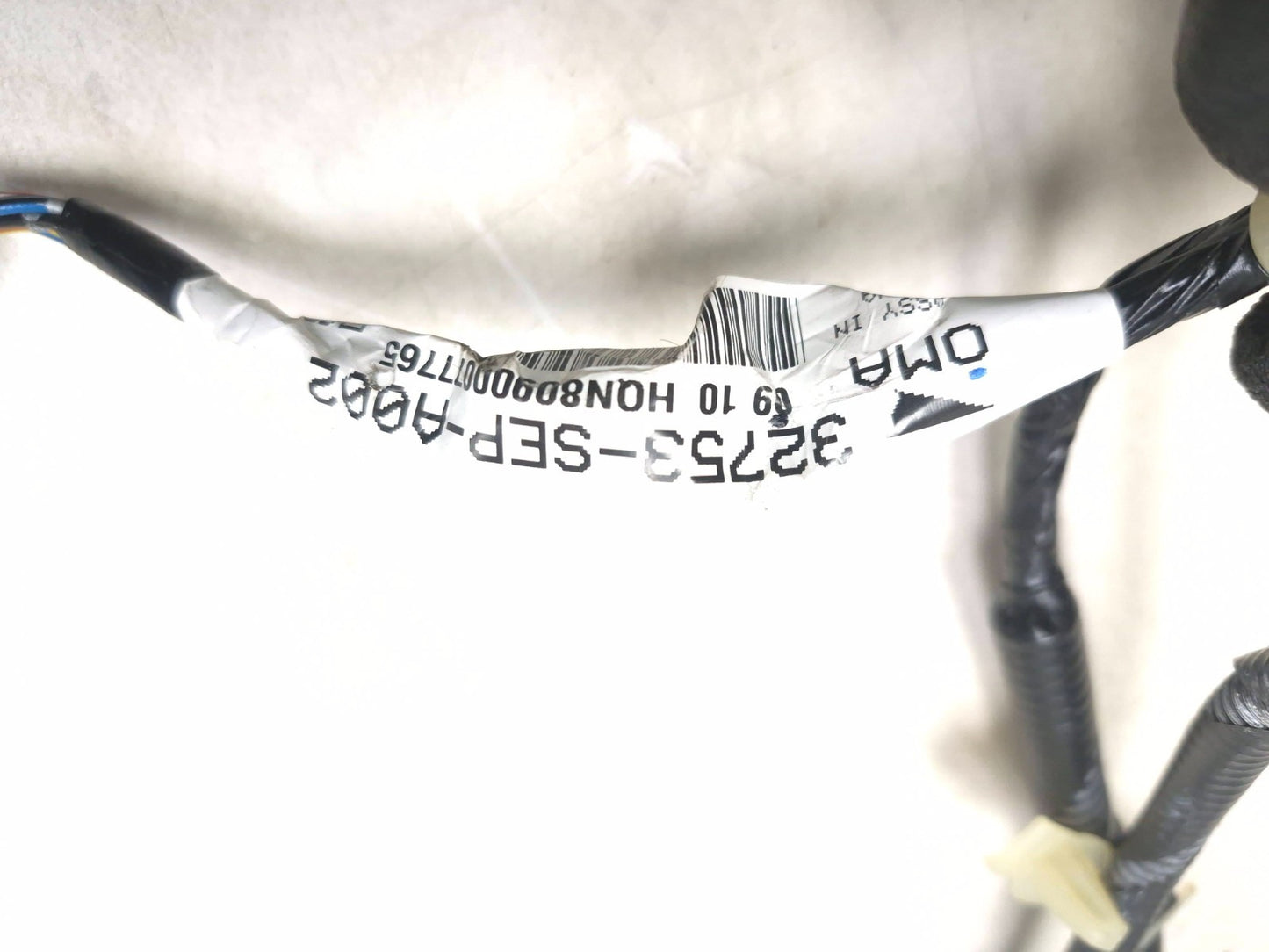 2008 Acura Tl Rear Door Wire Harness Passenger Side Right OEM