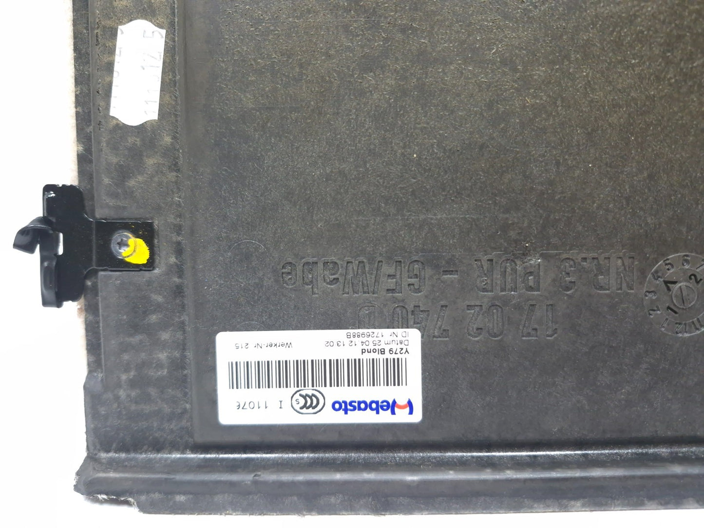 2012 Volvo C30 Sunroof Sun Shade Trim Panel OEM