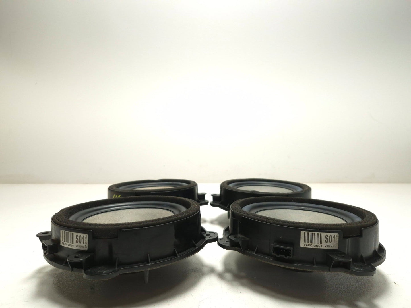 2019 Hyundai Kona Front & Rear Door Speaker 4 Pcs OEM
