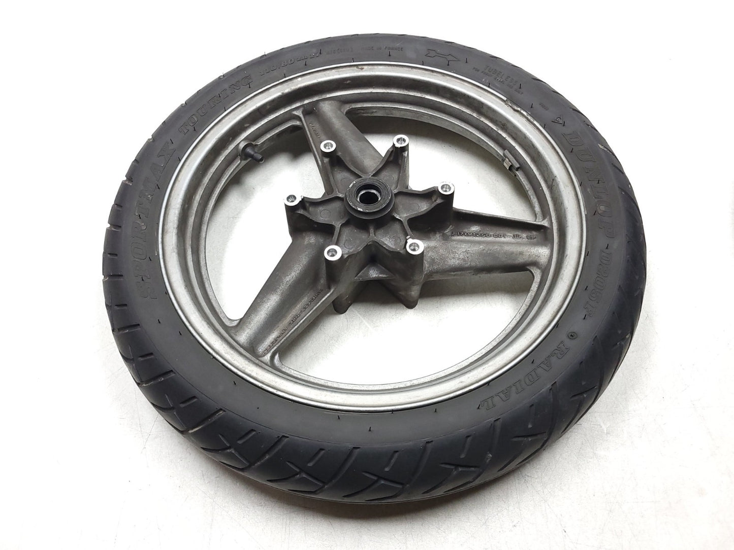 1987 1988 Honda Cbr1000f Wheel Rim & Tire Front & Rear *straight* OEM