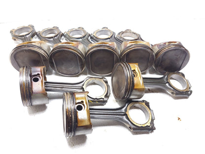 2007 Mercedes Ml500 Piston W/ Connecting Rod 8pcs OEM