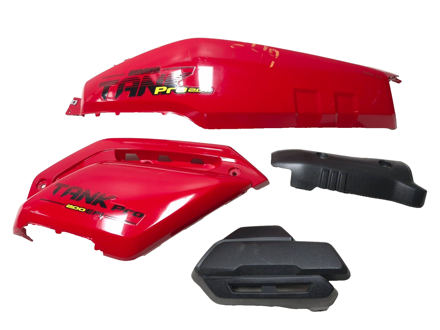 2023 Qianxin Fy200t Tank Pro 200 Rear Left Body Panel Fairing 4pcs OEM