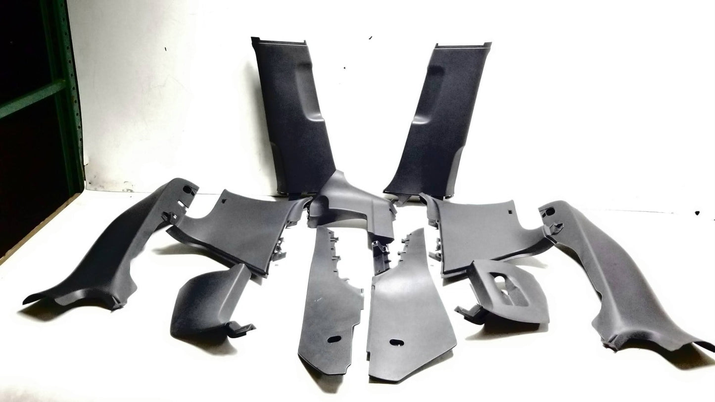 2010 - 2014 VW Golf GTI B C Pillar Panel Cover Trim Set 11 OEM