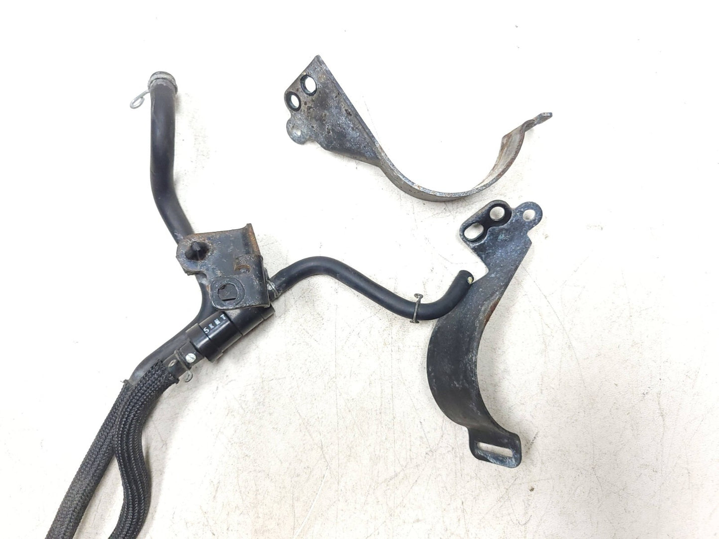 2015 - 2018 Yamaha Yzf-r3 Yzfr3 Coolant Hose Line Pipe & Bracket OEM