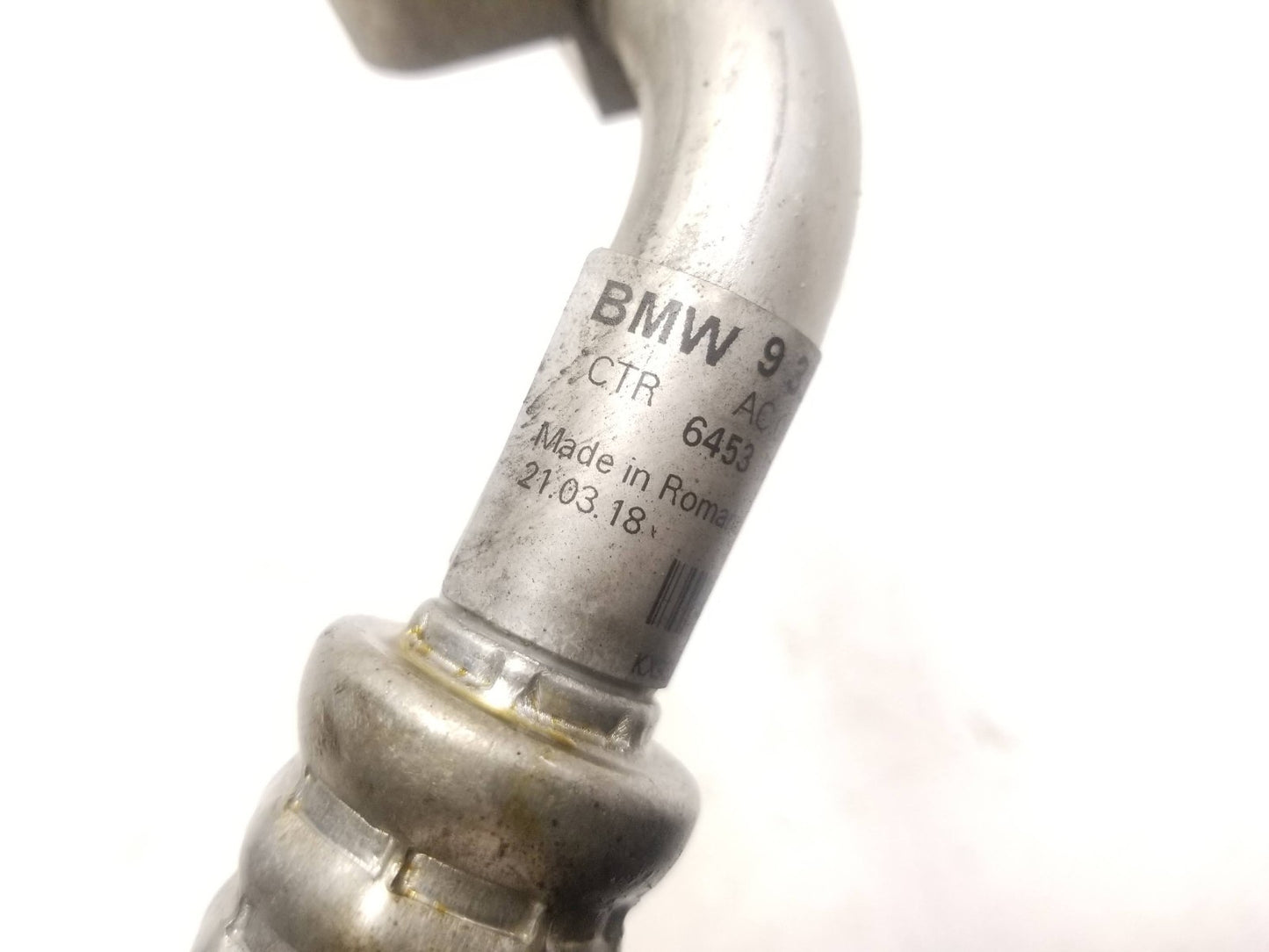 2018 BMW 330ix AC Hose Pipe Line Pair OEM 76k Miles