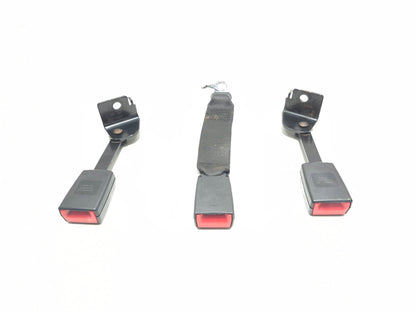 2011 BMW 750li Rear Seat Belt Buckle 3 Pcs OEM