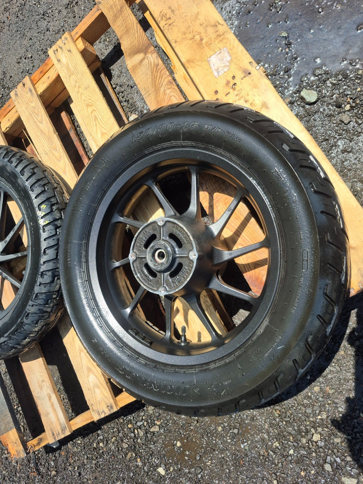 2017 Honda Rebel Cmx300 Wheel Rim W/ Tire Front & Rear *straight* OEM