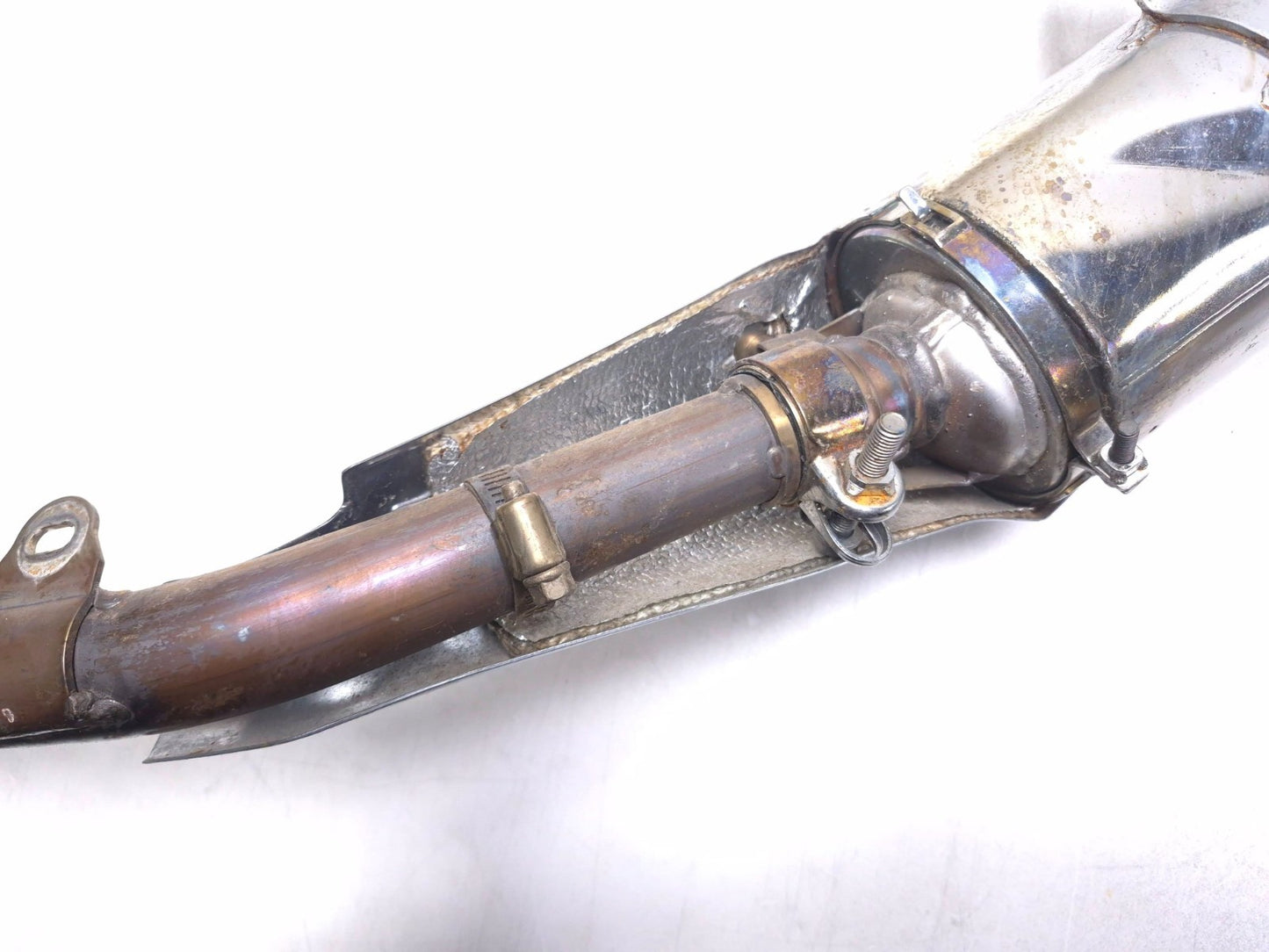2008 Kawasaki Ninja 250r Ex250j Exhaust Muffler Assy OEM