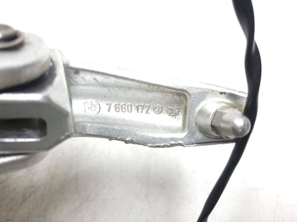 05-08 BMW K1200r K1200 Front Right Foot Peg & Brake Pedal W/ Master Cylinder OEM