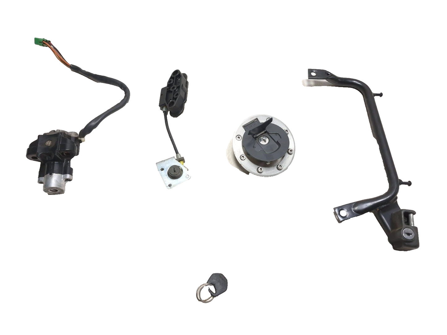 2001 Suzuki Gsx 750f Katana Ignition Lock Set & Fuel Cap OEM